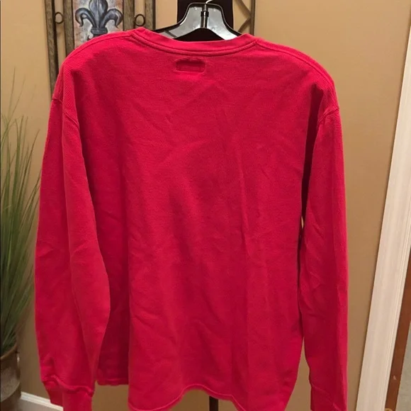 Polo by Ralph Lauren Waffle Knit Thermal Long Sleeve Shirt - Picture 2 of 3